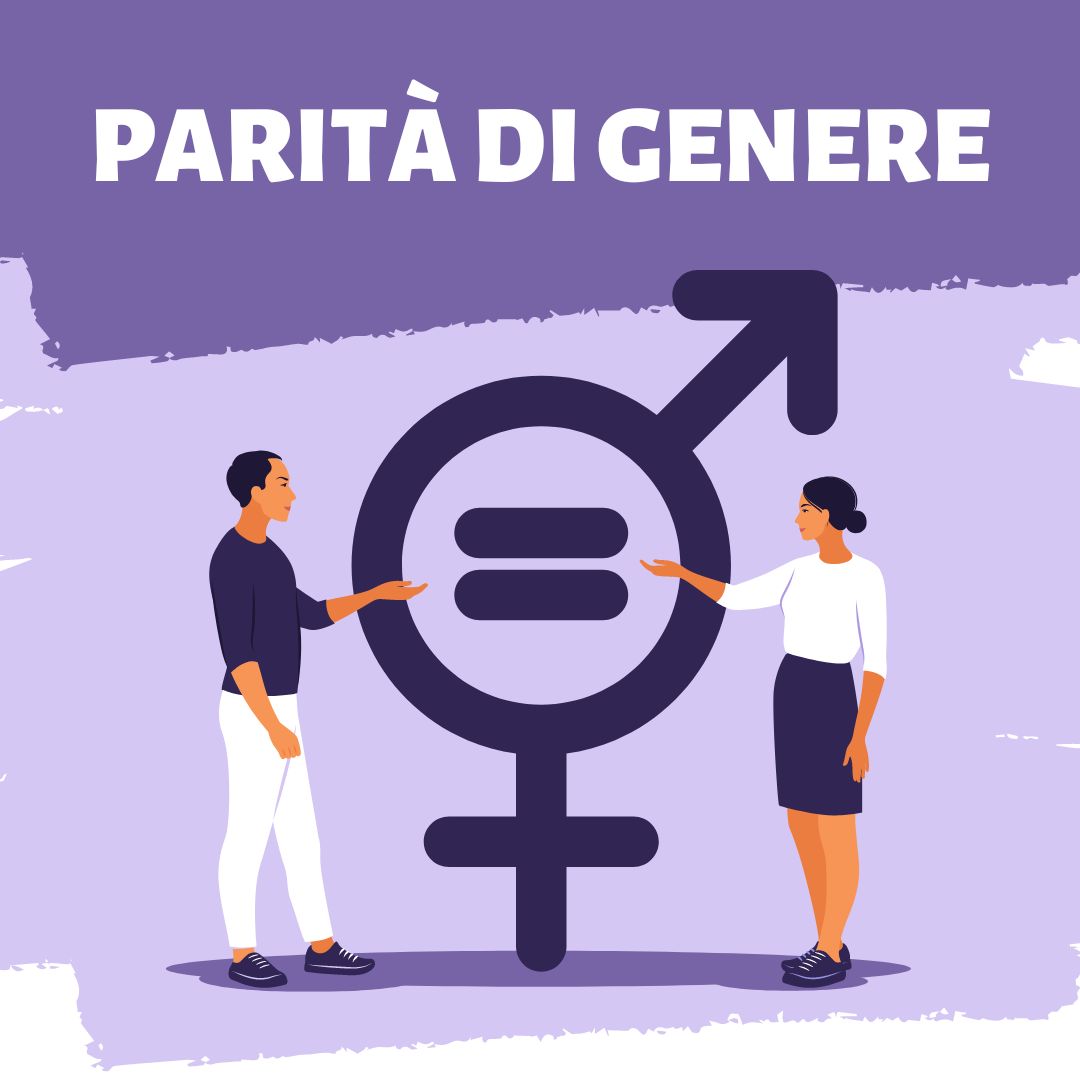 Blue Minimalist Gender Equality Campaign Instagram Post