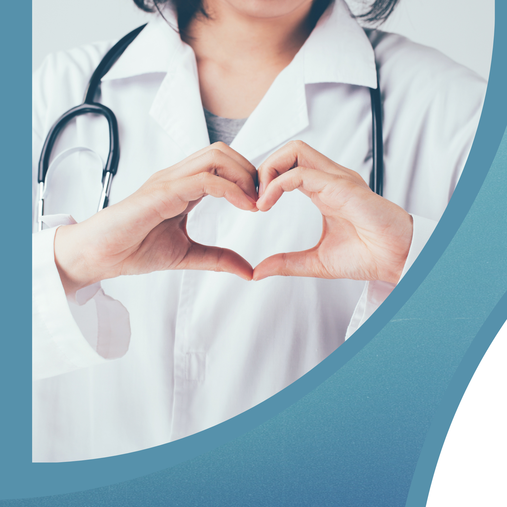 Copertina Facebook Medicina Geometrico Gradiente Foto Blu (1640 x 1640 px)